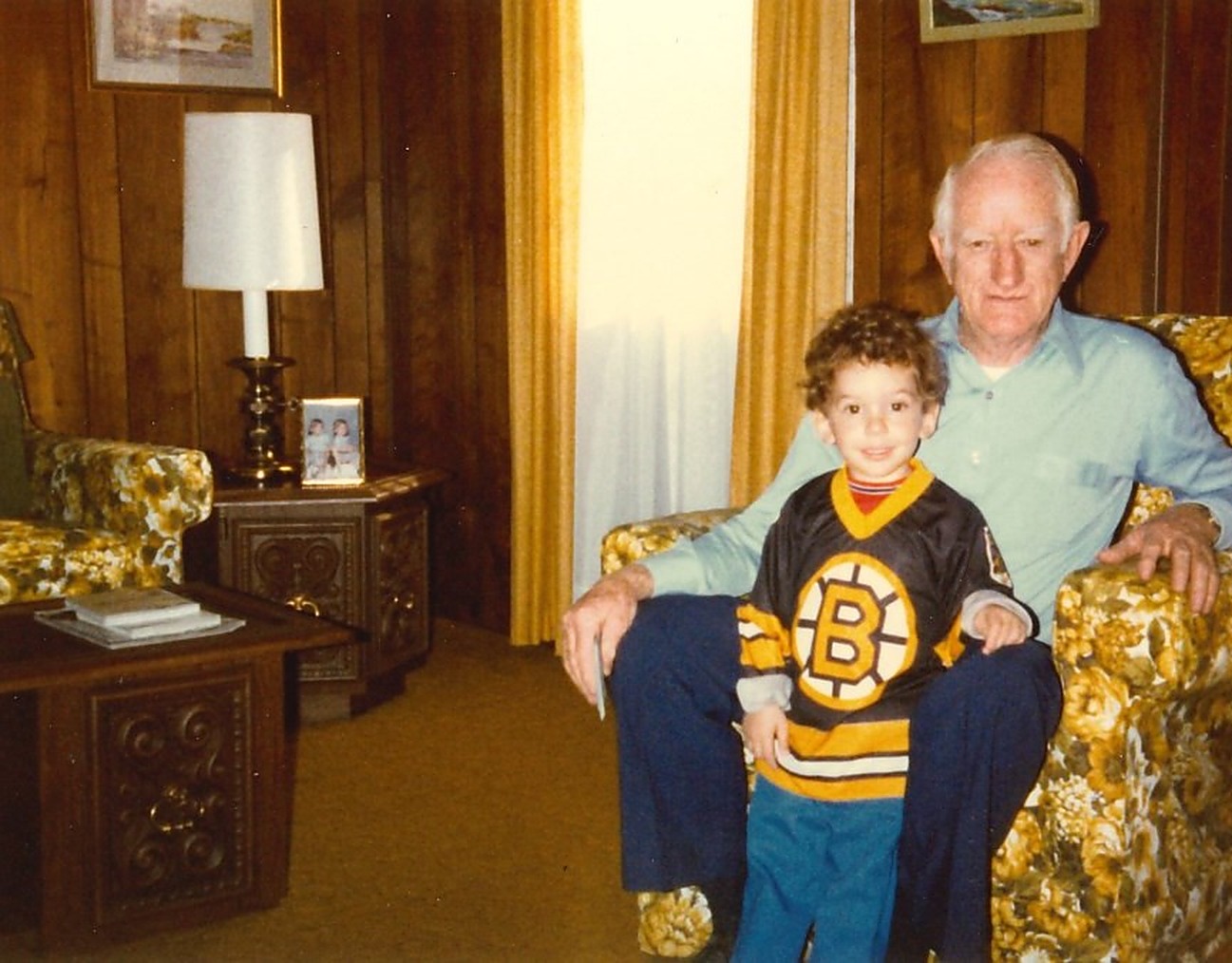 Ed Red Mahoney and family